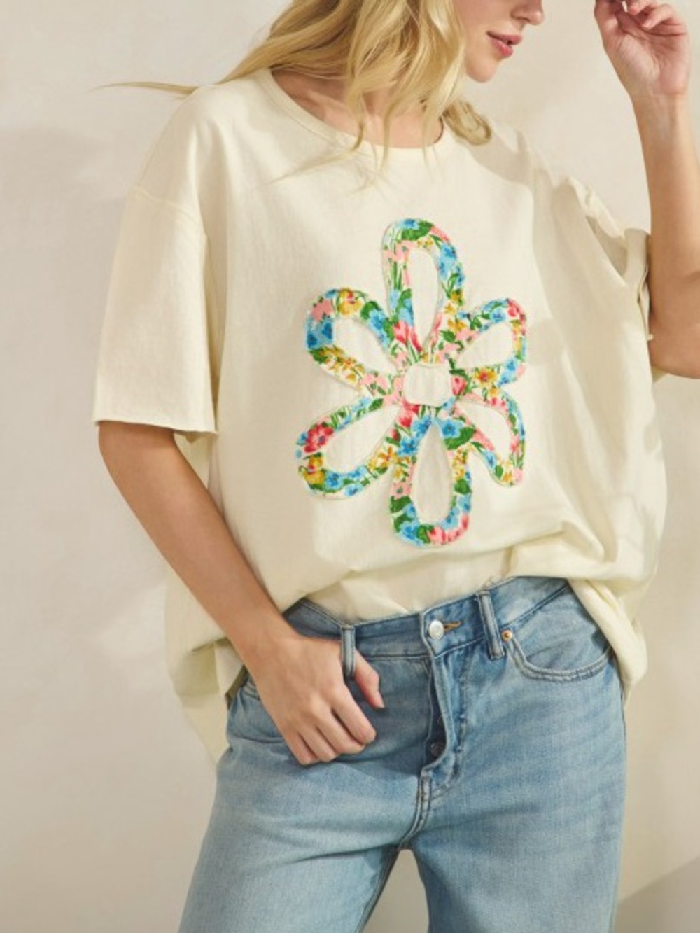WILDFLOWER BLOOM PATCH TEE